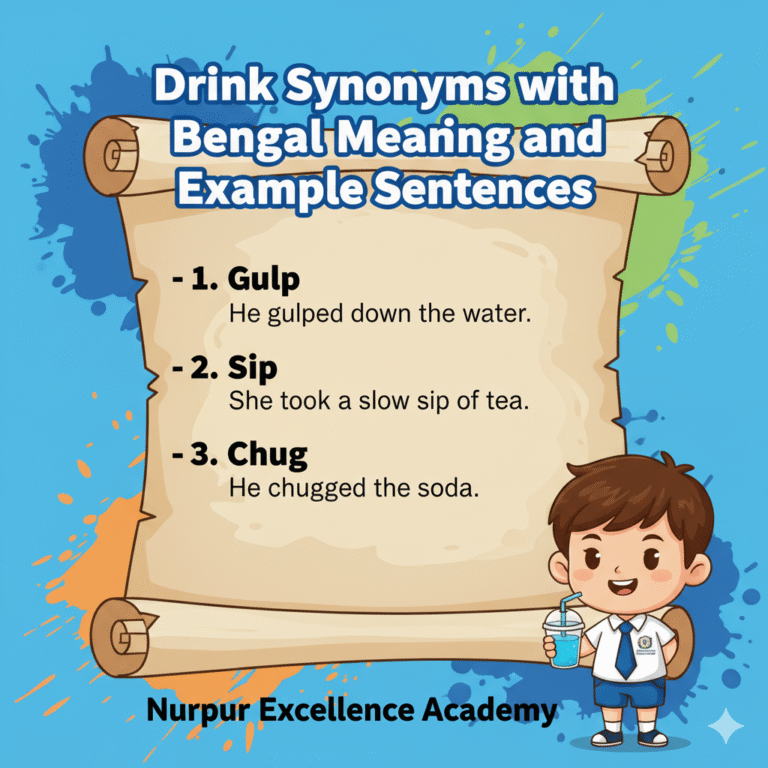 Drink Synonyms with Bengali Meaning and Example Sentences - Nurpur ...